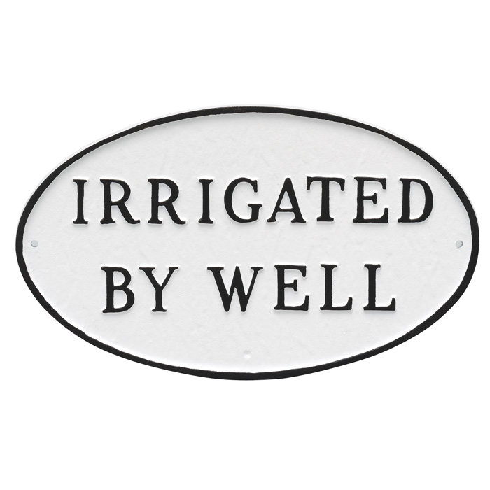 Montague Metal Products Weather Resistant Metal Garden Plaque Wayfair